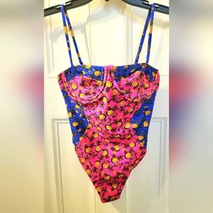 Farm Rio Fruits Dots One Piece Swimsuit large